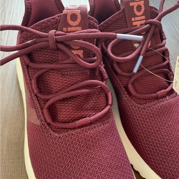 Adidas Kaptir X NWT Women's Sneakers in Burgundy and White - Picture 2 of 9